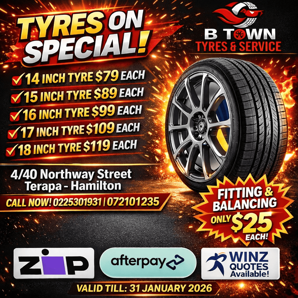 BTown Tyres & Services ,BTown Tyres Deals Hamilton,BTown Tyres Car Services,BTown Affordable Tyres NZ