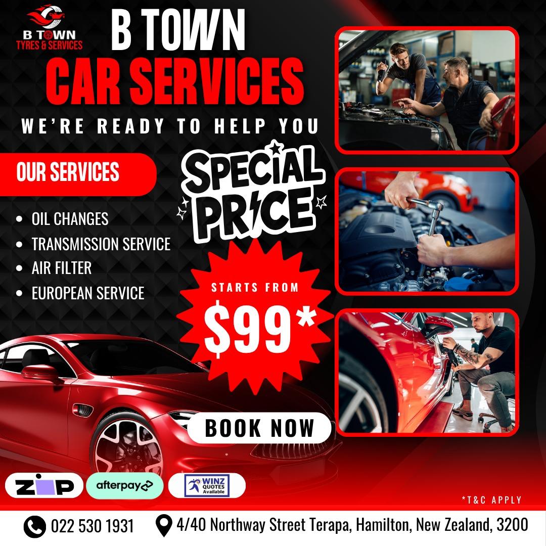 Tyres, Wheel Alignment, Oil Change & Repairs in Hamilton B Town Tyres