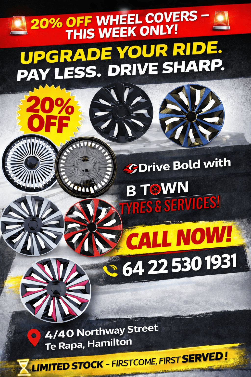 Affordable car wheel covers NZ