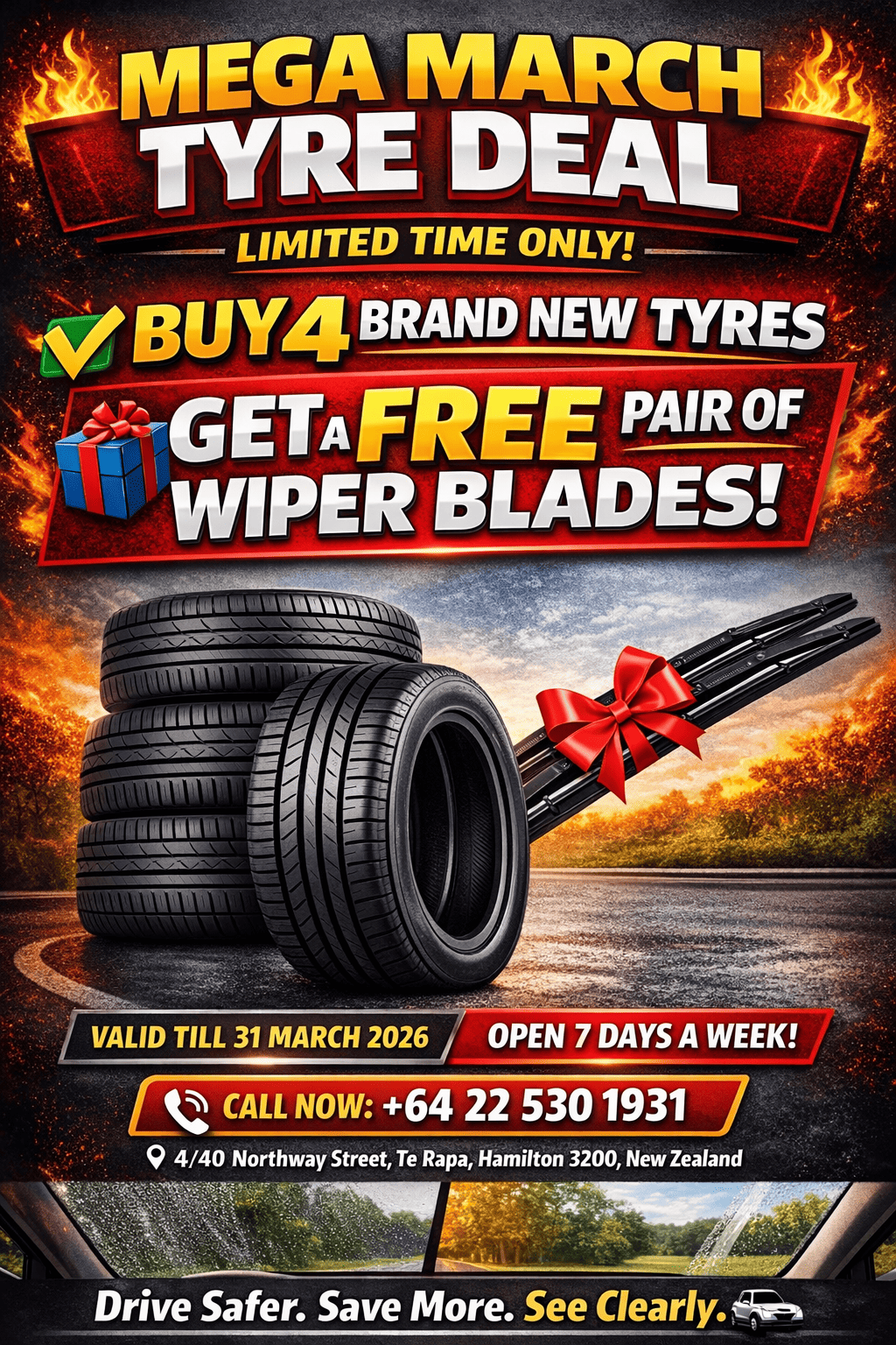 Best tyre deals Hamilton NZ